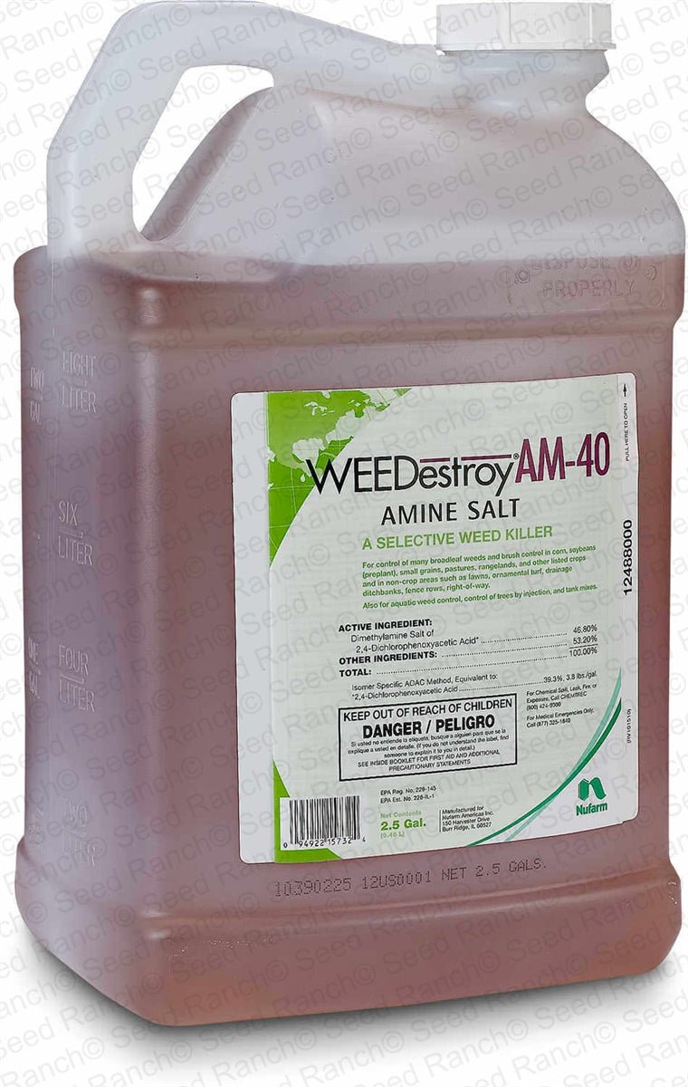 Generic 2,4-D (WEEDestroy, Weedar 64, Agri-Star 2,4-D Amine 4) - 2.5 Gal. - Seed Barn