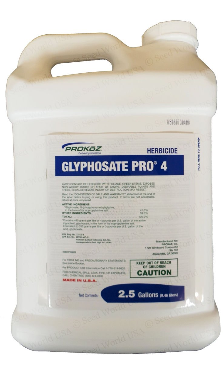 Glyphosate Pro 4 (Razor Pro Herbicide) - 2.5 Gal. - Seed Barn