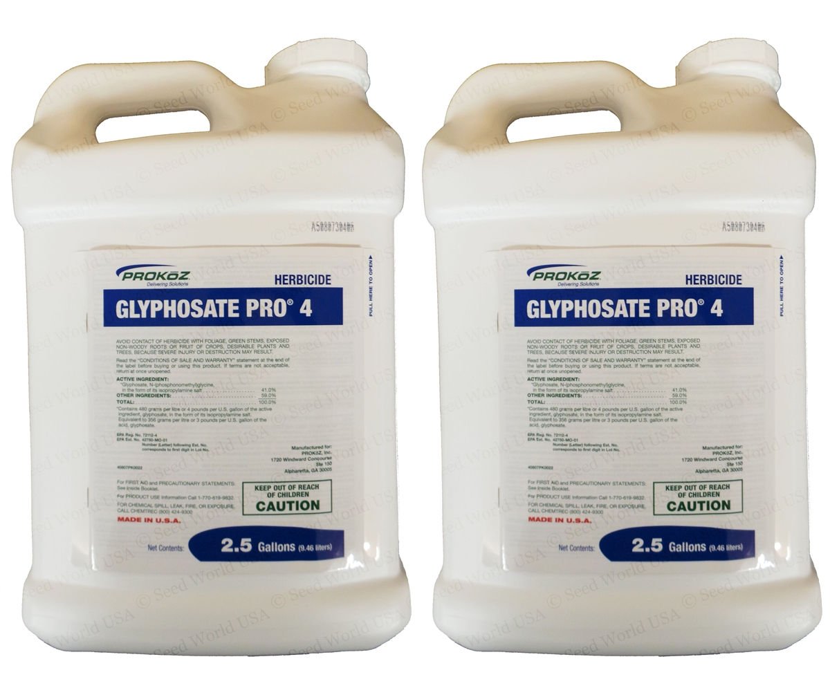 Glyphosate Pro 4 with 41% Glyphosate - 5 Gallons - Seed Barn