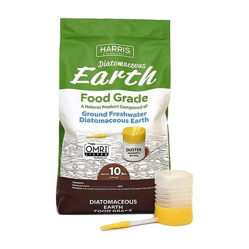 Harris Diatomaceous Earth Food Grade - 10 lbs (includes duster) - Seed Barn