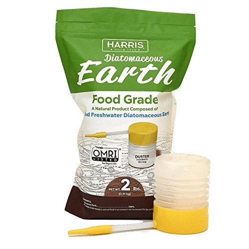 Harris Diatomaceous Earth Food Grade - 2 lbs (includes duster) - Seed Barn