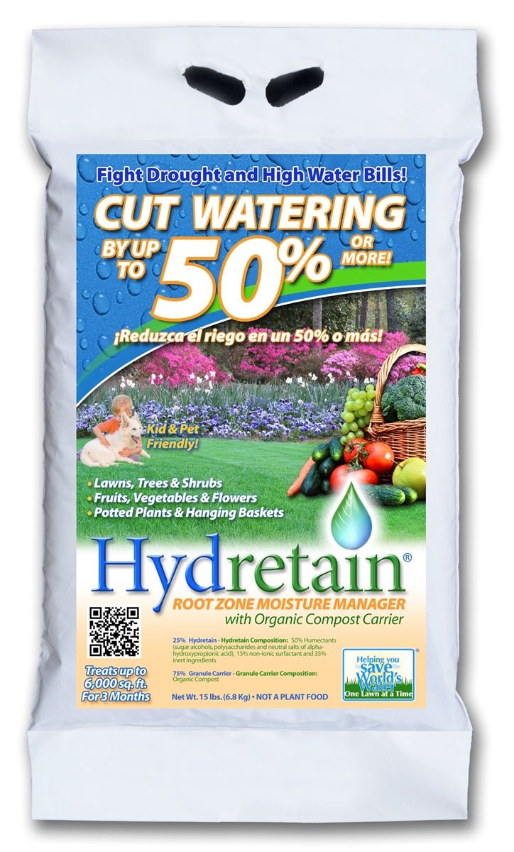 Hydretain Moisture Manager Granules - 15 Lbs. - Seed Barn