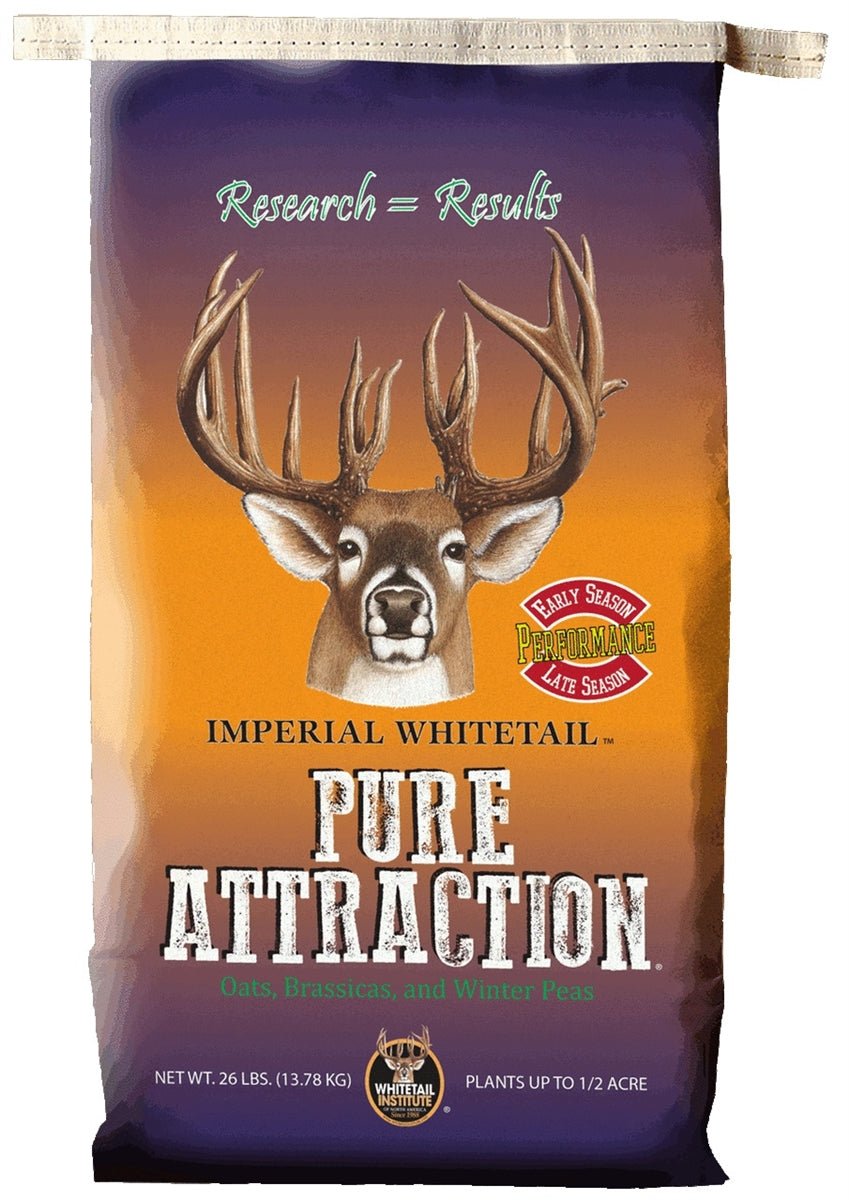 Imperial Whitetail Pure Attraction - 26 Lbs. - Seed Barn