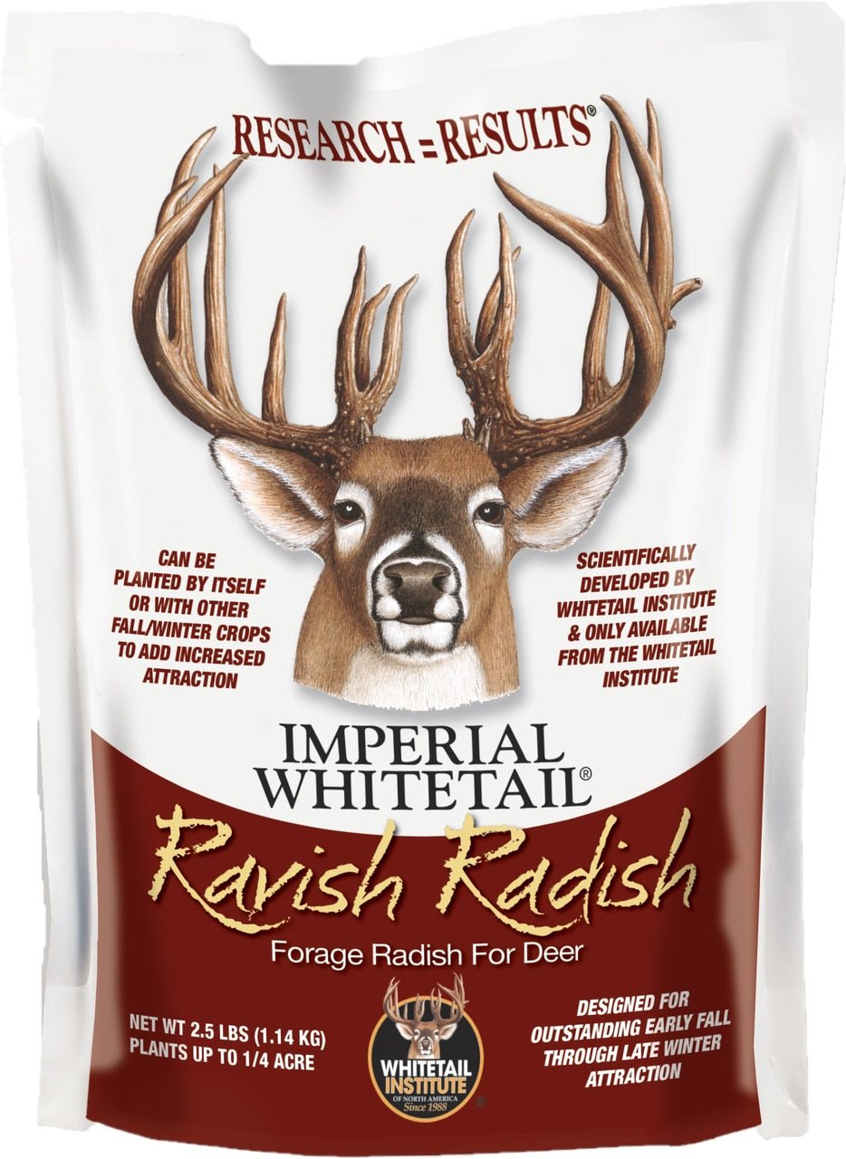 Imperial Whitetail Ravish Radish - 2.5 Lbs - Seed Barn