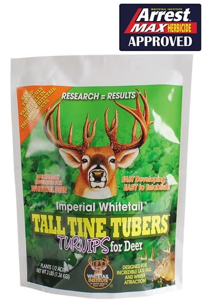 Imperial Whitetail Tall Tine Tubers Turnip Seed - 12 Lbs. - Seed Barn