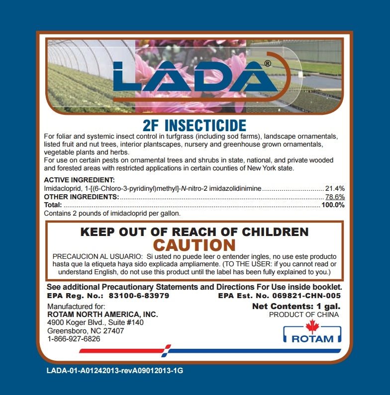 LADA 2F Imidacloprid 21.4% Insecticide - 1 Gallon - Seed Barn