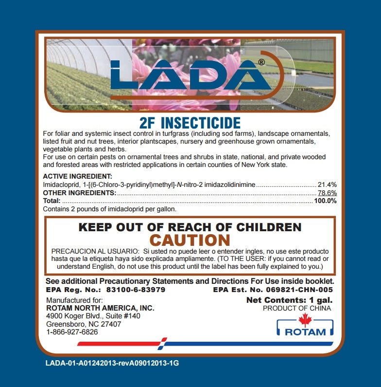LADA 2F Imidacloprid 21.4% Insecticide - 1 Gallon - Seed Barn