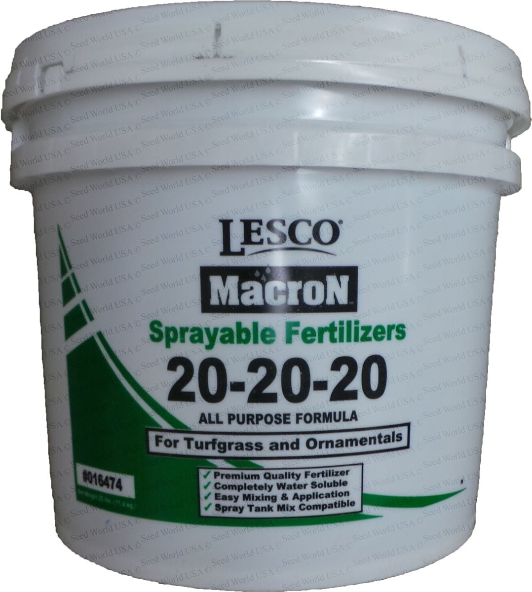 Lesco 20-20-20 Turf and Ornamentals Sprayable Fertilizer - 25 Lbs. - Seed Barn