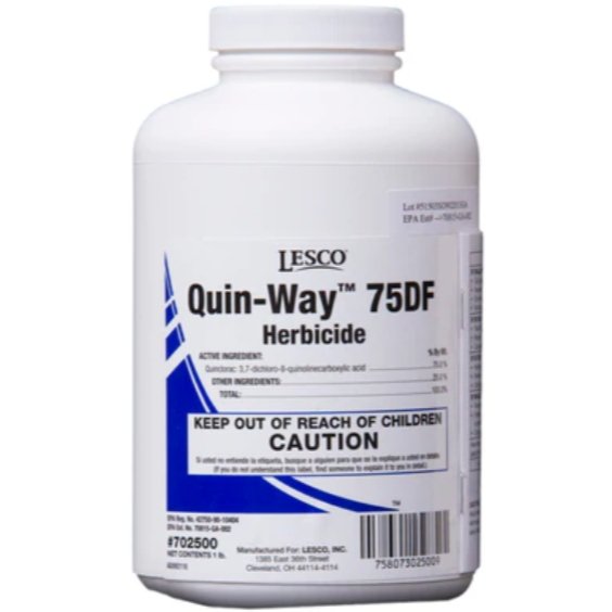 lesco 3 way selective herbicide label Quinclorac 75 DF Herbicide
