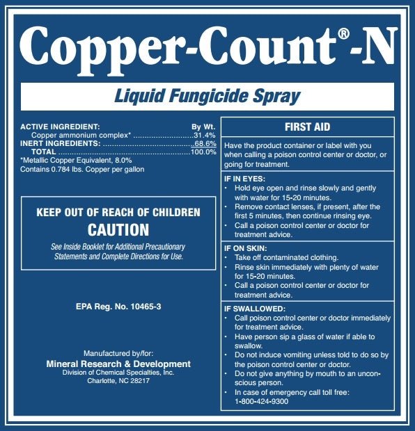 Liquid Copper Fungicide Count N - 2.5 Gallons - Seed Barn