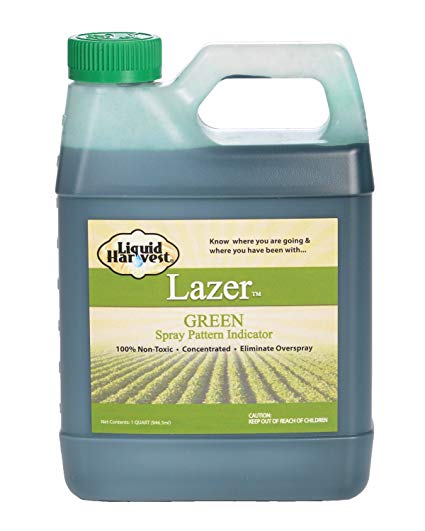 Liquid Harvest Lazer Green Spray Indicator - 1 Quart - Seed Barn