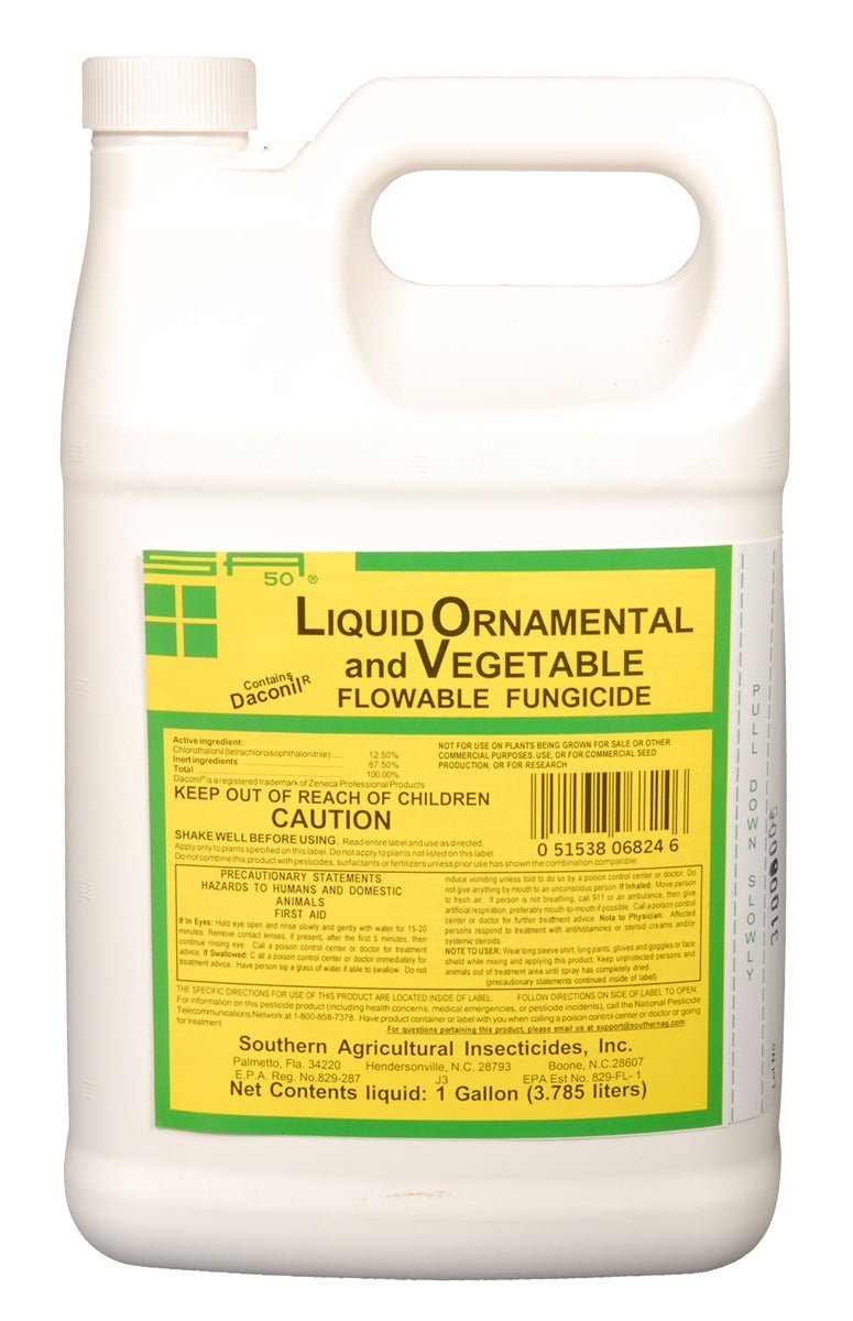 Liquid Ornamental &amp; Vegetable Fungicide (Contains Daconil) - 1 Gallon - Seed Barn