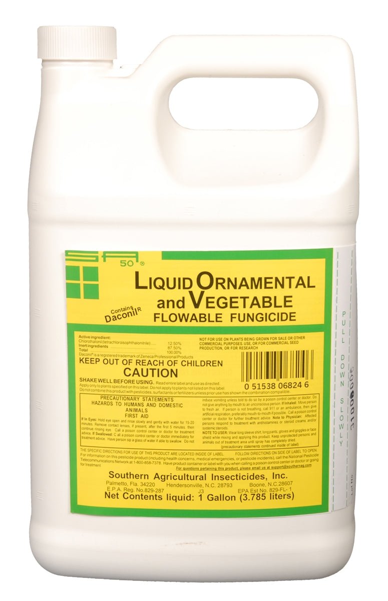 dacthal herbicide active ingredient Liquid Ornamental & Vegetable Fungicide - 1 Gallon