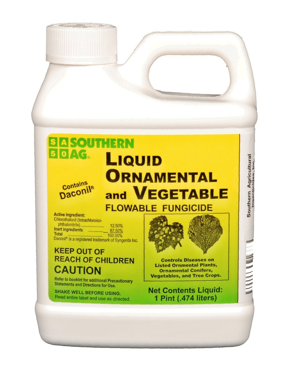 Liquid Ornamental & Vegetable Fungicide (Contains Daconil) - 1 Pint - Seed Barn