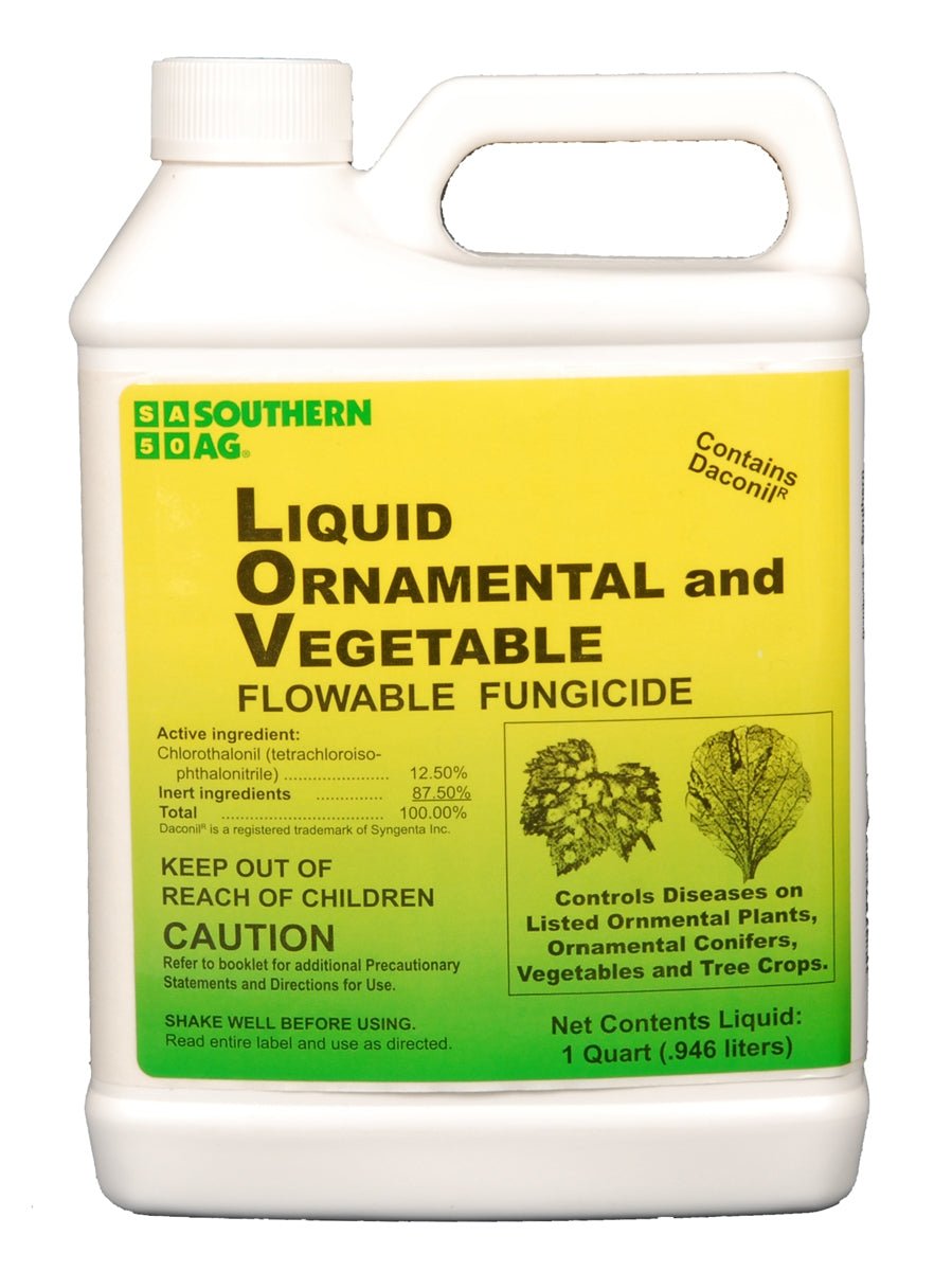 Liquid Ornamental &amp; Vegetable Fungicide (Contains Daconil) - 1 Quart - Seed Barn