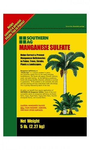 Manganese Sulfate Fertilizer - 5 Lbs. - Seed Barn