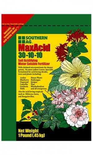 MaxAcid 30-10-10 Acidifying Fertilizer - 1 Lb. - Seed Barn