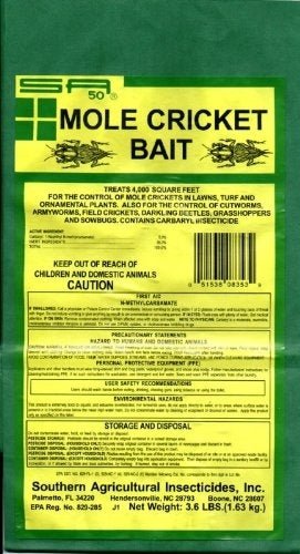 (On Backorder) Mole Cricket Bait (5% Carbaryl) - 3.6 Lbs. - Seed Barn
