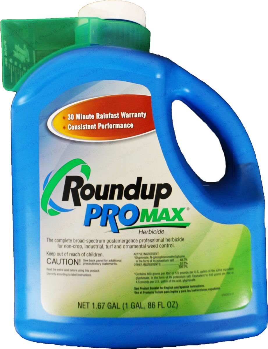 (On Backorder) Roundup Promax Herbicide - 1.67 Gallon - Seed Barn