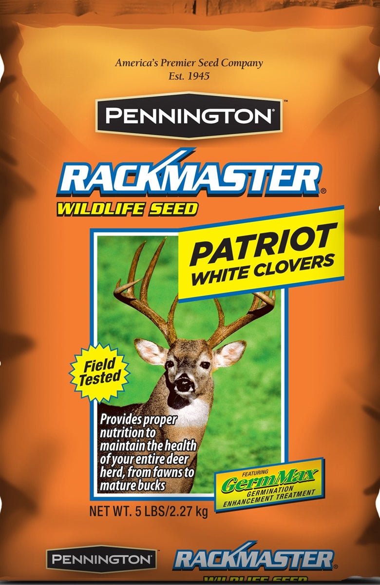 Patriot White Clover Seed - 5 Lbs. - Seed Barn