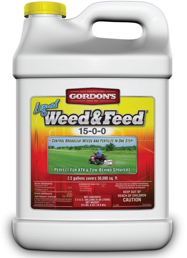 PBI Gordon Liquid Weed And Feed 15-0-0 - 2.5 Gal. - Seed Barn