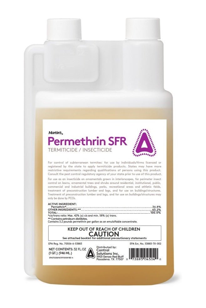 Permethrin SFR Insecticide Termiticide - 1 Quart - Seed Barn