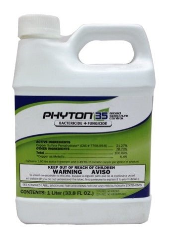 Phyton 35 Bactericide Fungicide - 1 Liter - Seed Barn
