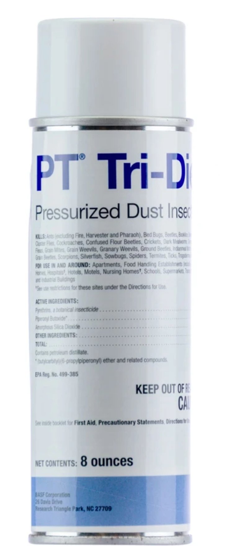 PT Tri-Die Pressurized Dust Insecticide - 8 oz. - Seed Barn