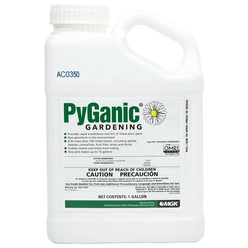 PyGanic Gardening Insecticide - 1 Gallon - Seed Barn