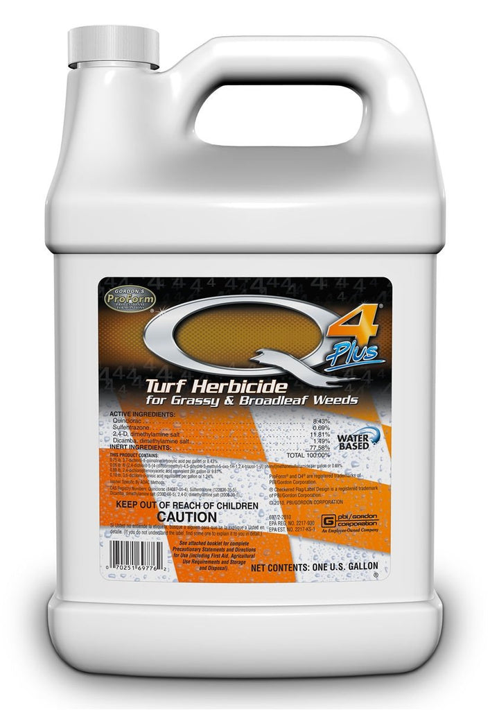q4 herbicide rate Q4 Plus Turf Herbicide